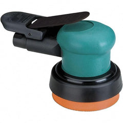 Dynabrade - 12,000 OPM, 14 CFM Air Consumption, Palm Air Orbital Sander - Round Pad, 1/4 NPT Inlet - Americas Tooling