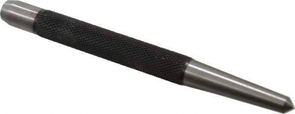 Starrett - 1/4" Center Punch - 5" OAL, Steel - Americas Tooling