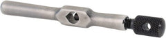 Starrett - #14 to #0 Tap Capacity, Straight Handle Tap Wrench - Americas Tooling