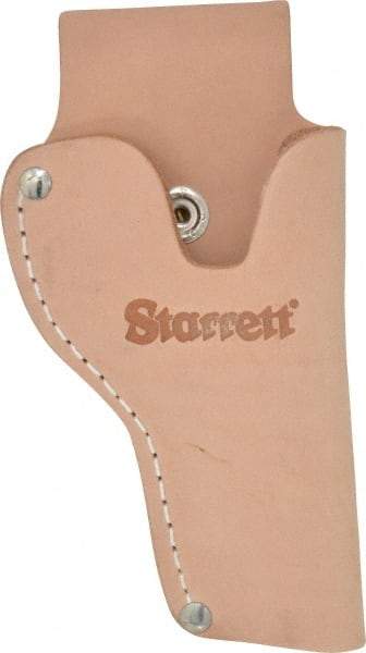 Starrett - Micrometer Holster - 1" Max Measurement, Use with Inch & Millimeter Micrometers - Americas Tooling