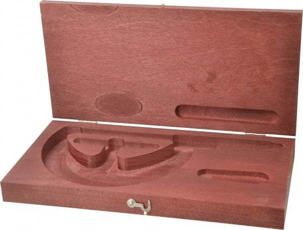 Starrett - Micrometer Case - 5" Max Measurement, Use with 216 & 216M Series Digital Micrometers - Americas Tooling