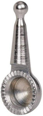 Starrett - 1/16" Ball Diam, Carbide, Ball Test Indicator Contact Point - 5/32" Contact Point Length, Use with Starrett 711 Series Last Word Dial Test Indicators - Americas Tooling