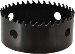 Starrett - 4-1/8" Diam, 1-5/8" Cutting Depth, Hole Saw - Carbide-Tipped Saw, Toothed Edge - Americas Tooling