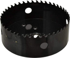 Starrett - 4-3/4" Diam, 1-5/8" Cutting Depth, Hole Saw - Carbide-Tipped Saw, Toothed Edge - Americas Tooling