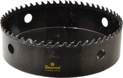 Starrett - 6" Diam, 1-5/8" Cutting Depth, Hole Saw - Carbide-Tipped Saw, Toothed Edge - Americas Tooling