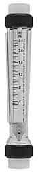 King - 2" FNPT Port Polysulfone Tube, PVDF Union End Flowmeter - 125 Max psi, 60 GPM, Plastic - Americas Tooling