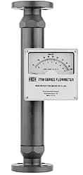 King - 2" Flange Port PVC/Hastelloy Flowmeter - 125 Max psi, 100 GPM, PVC - Americas Tooling