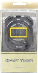 General - Small Display Stop Watch - Black - Americas Tooling