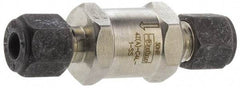 Parker - 3/4" Stainless Steel Check Valve - Inline, Comp x Comp, 6,000 WOG - Americas Tooling