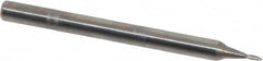 Magafor - 0.8mm Body Diam, 90°, 1-1/2" OAL, Solid Carbide Spotting Drill - Americas Tooling