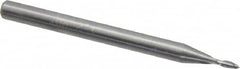 Magafor - 1.2mm Body Diam, 90°, 1-1/2" OAL, Solid Carbide Spotting Drill - Americas Tooling