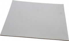 Made in USA - 12" Long, 12" Wide, 1/8" Thick, Silicone Rubber Foam Sheet - 35 to 45 Durometer, White, -20 to 500°F, 640 psi Tensile Strength, Adhesive Backing, Stock Length - Americas Tooling