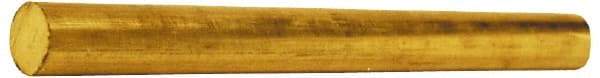 Value Collection - 7/8 Inch Diameter x 6 Ft. Long, Brass Round Rod - Alloy 360 - Americas Tooling