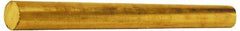 Value Collection - 7/8 Inch Diameter x 6 Ft. Long, Brass Round Rod - Alloy 360 - Americas Tooling