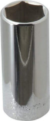 Blackhawk by Proto - 3/8" Drive, Deep Hand Socket - 6 Points, 2-13/64" OAL, Chrome Finish - Americas Tooling