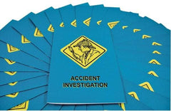 Marcom - Accident Investigation Training Booklet - English and Spanish, Safety Meeting Series - Americas Tooling