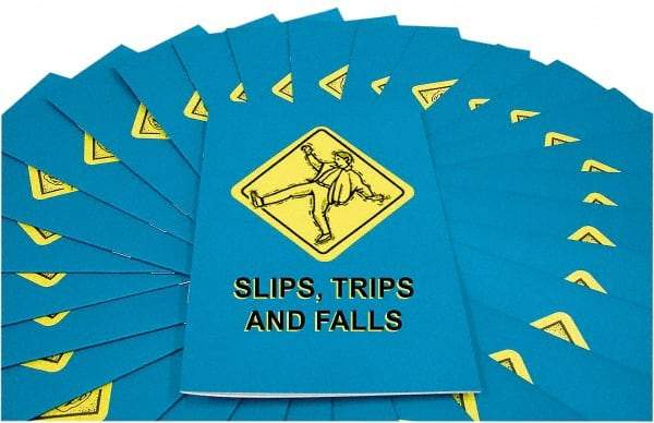 Marcom - Slips Trips and Falls Training Booklet - English and Spanish, Safety Meeting Series - Americas Tooling