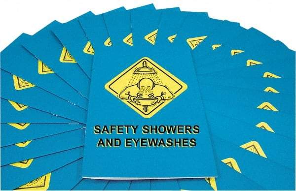 Marcom - Safety Showers and Eye Washes Training Booklet - English and Spanish, Safety Meeting Series - Americas Tooling