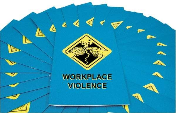 Marcom - Workplace Violence Training Booklet - English and Spanish, Safety Meeting Series - Americas Tooling