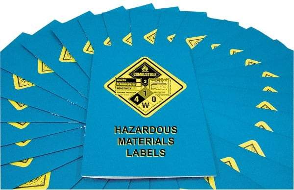 Marcom - Hazardous Materials Labels Training Booklet - English and Spanish, Safety Meeting Series - Americas Tooling