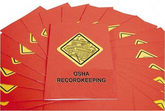 Marcom - OSHA Record Keeping Training Booklet - English and Spanish, Regulatory Compliance Series - Americas Tooling