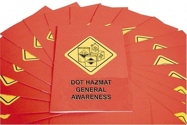 Marcom - DOT HazMat General Awareness Training Booklet - English, Regulatory Compliance Series - Americas Tooling