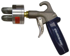 Guardair - 120 Max psi Maximum Air Cluster Safety Air Gun - 1/4 NPT Inlet, Zinc - Americas Tooling