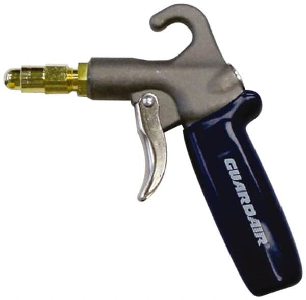 Guardair - 120 Max psi Low Volume Safety Air Gun - 1/4 NPT Inlet, Brass - Americas Tooling