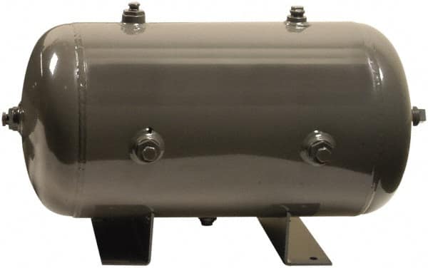 Campbell Hausfeld - 10 Gallon, 175 Max psi Air Receiver - 24-1/2" Long x 12" Deep - Americas Tooling