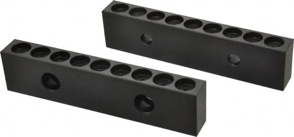 Mitee-Bite - 47.75mm High x 200mm Long x 25.4mm Wide Jaw Set - For Use with Mitee-Bite VersaGrips - Americas Tooling