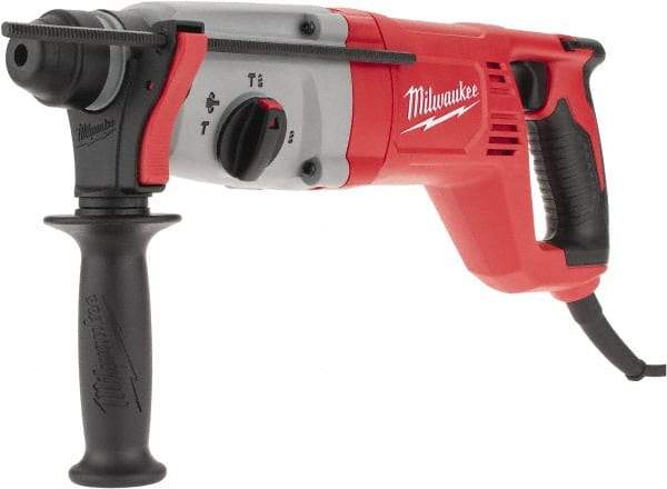 Milwaukee Tool - 120 Volt 1" SDS Plus Chuck Electric Rotary Hammer - 0 to 5,625 BPM, 0 to 1,500 RPM - Americas Tooling