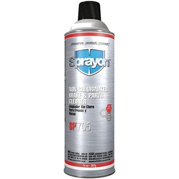 Sprayon - Nonchlorinated Brake Parts Cleaner - 16 oz Aerosol Can - Americas Tooling