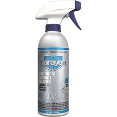 Sprayon - 14 Ounce Aerosol Contact Cleaner - 9°F Flash Point, 0 Volt Dielectric Strength, Flammable, Food Grade, Plastic Safe - Americas Tooling