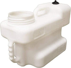 Trico - 512 oz Capacity Polyethylene Oil Storage System - 4-7/8" Mouth OD, Opaque - Americas Tooling