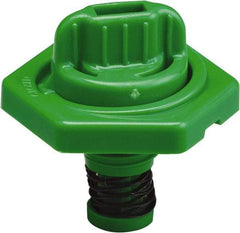 Trico - 4 Gal Capacity Polyethylene Oil Storage System - 7" Straight Spout, Green - Americas Tooling