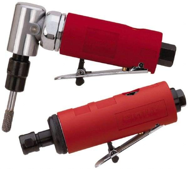 Sioux Tools - 1/4" Collet, Straight Handle, Air Die Grinder Set - 22,000 RPM, 4 CFM - Americas Tooling