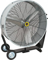 Airmaster - 36" Blade, Direct Drive, 1/2 hp, 11,200, 8,090 CFM, Man Cooler - 115 Volts, 2 Speed, Single Phase - Americas Tooling