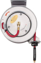 PRO-SOURCE - 25' Spring Retractable Hose Reel - 300 psi, Hose Included - Americas Tooling