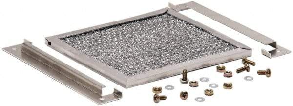 Cooper B-Line - Electrical Enclosure Steel Filter - For Use with Enclosure Louver Plate Kits - Americas Tooling