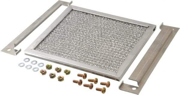 Cooper B-Line - Electrical Enclosure Steel Filter - For Use with Enclosure Louver Plate Kits - Americas Tooling