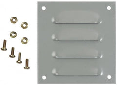 Cooper B-Line - Electrical Enclosure Steel Louver Plate Kit - For Use with Enclosures - Americas Tooling