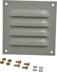 Cooper B-Line - Electrical Enclosure Steel Louver Plate Kit - For Use with Enclosures - Americas Tooling