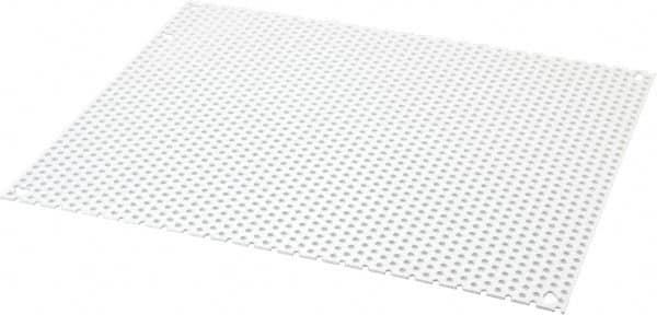 Cooper B-Line - 8-7/8" OAW x 10-7/8" OAH Powder Coat Finish Electrical Enclosure Perforated Panel - 12" x 10" Box, 16 Gauge Steel, Use with 12105-12CHC/12105-12CHCS/12106-12CHC/12108-12CHC - Americas Tooling