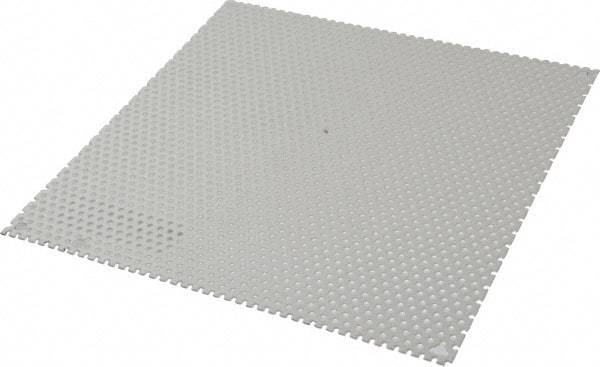 Cooper B-Line - 10-1/4" OAW x 10-1/4" OAH Powder Coat Finish Electrical Enclosure Perforated Panel - 12" x 12" Box, 16 Gauge Steel, Use with 12126 RHC - Americas Tooling