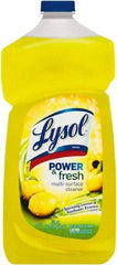 Lysol - 40 oz Bottle All-Purpose Cleaner - Liquid, Disinfectant, Sparkling Lemon & Sunflower Essence - Americas Tooling