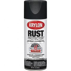 Krylon - 12 oz Black Automotive Heat Resistant Paint - Flat Finish, Comes in Aerosol Can - Americas Tooling