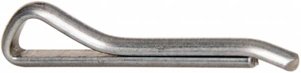 Value Collection - 7/64" Diam x 3/4" Long Hammerlock Cotter Pin - Grade 2, Zinc-Plated, Steel - Americas Tooling