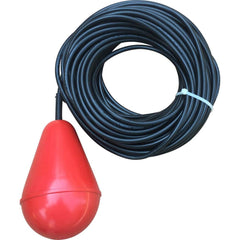 Float Switches; Pump Type: Float Switch; For Use With: Septic/Grinder Pumps; Float Style: Internally Weighted Float Switch; Voltage (AC): 3.3V DC; 120V AC; 220V AC; 12V DC; Horsepower: 1/2; Amperage Rating: 13.0000; Cord Length: 100; Mount Type: Drop-in;