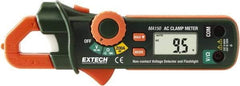 Extech - MA150, CAT II, Digital Average Responding Auto Ranging Clamp Meter with 0.7" Clamp On Jaws - 600 VAC/VDC, 200 AC Amps, Measures Voltage, Continuity, Current, Resistance - Americas Tooling