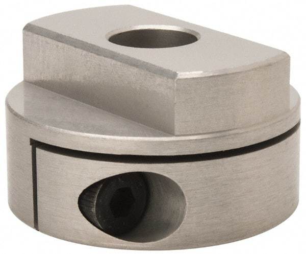 Lovejoy - 3/8" Max Bore Diam, Flexible Oldham Coupling - 1.26" OD, 1.772" OAL, Aluminum Hub with Polyacetal Insert, Order 2 Hubs with Same OD & 1 Insert for Complete Coupling - Americas Tooling